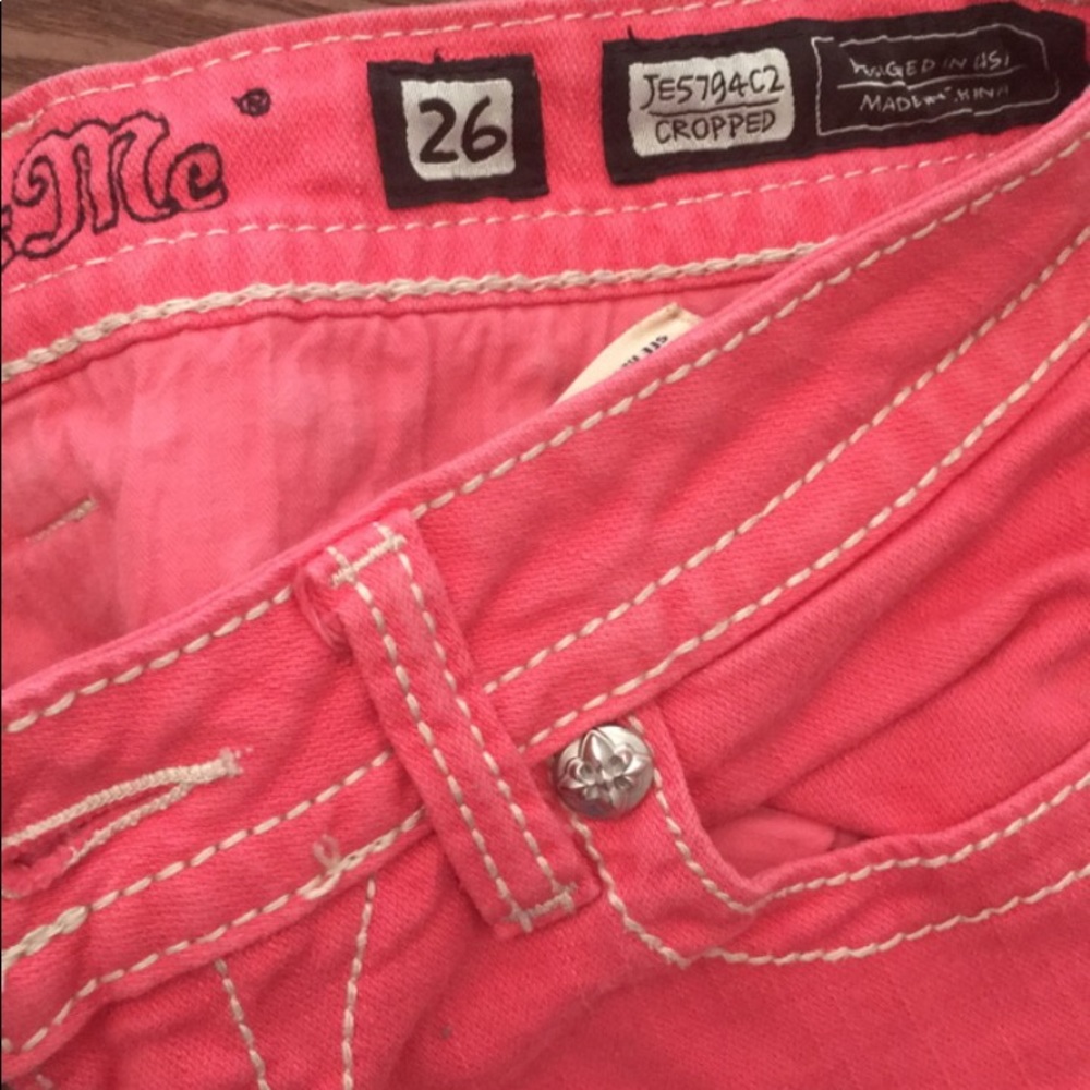 Miss me capris (coral)